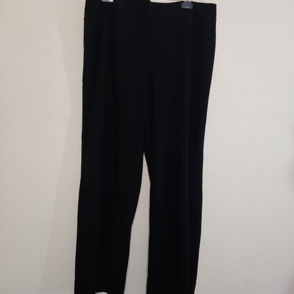 Armani Collezioni Black Trouser Pants - Picture 1 of 3